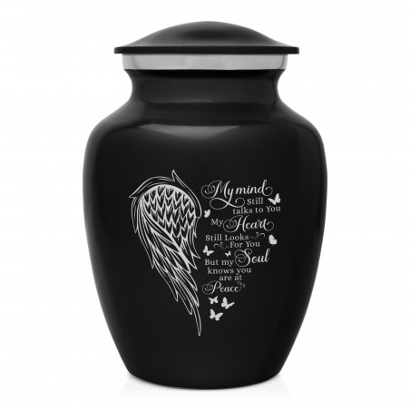 At Peace Sharing Urn - Jet Black