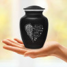 Memory Becomes a Treasure Sharing Urn - Jet Black