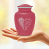 Memory Becomes a Treasure Sharing Urn - Rose Pink