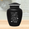 I Thought Of You Today Sharing Urn - Jet Black