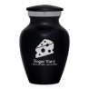 Cheese Keepsake Urn - Jet Black