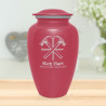 Woodworking Cremation Urn - Rose Pink