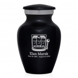 Slot Machine Keepsake Urn - Jet Black