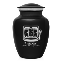 Slot Machine Sharing Urn - Jet Black