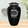 Slot Machine Cremation Urn - Jet Black