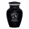 Playing Cards Keepsake Urn - Jet Black