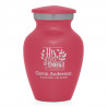 His Grace Is Enough Keepsake Urn - Rose Pink