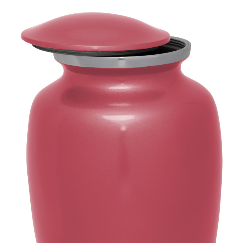Dead Inside Cremation Urn - Rose Pink