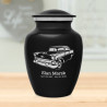 Classic Car II Sharing Urn - Jet Black