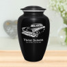 Classic Car II Cremation Urn - Jet Black