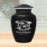 Endless Summer Sunset Sharing Urn - Jet Black