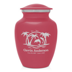 Endless Summer Sunset Sharing Urn - Rose Pink