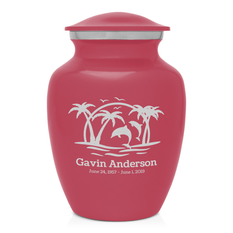Endless Summer Sunset Sharing Urn - Rose Pink