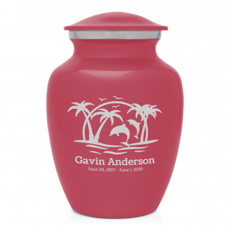 Endless Summer Sunset Sharing Urn - Rose Pink