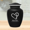 Love of Christ Sharing Urn - Jet Black