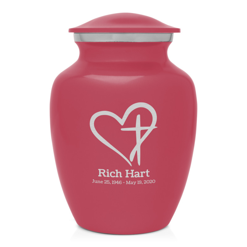 Love of Christ Sharing Urn - Rose Pink