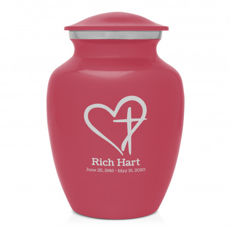 Love of Christ Sharing Urn - Rose Pink