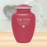 Rose Pink Large Cremation Urn