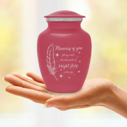 Memories Of You - Bright Stars Sharing Urn - Rose Pink