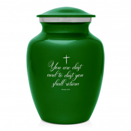 Dust to Dust Sharing Urn - Shamrock Green