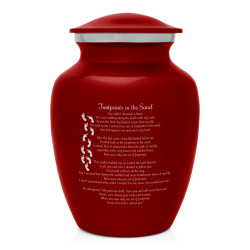 I Carried You Sharing Urn - Ruby Red
