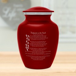 I Carried You Sharing Urn - Ruby Red