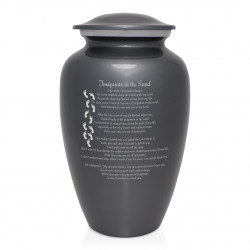 I Carried You Cremation Urn - Gunmetal Gray