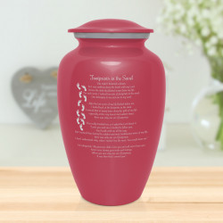 I Carried You Cremation Urn - Rose Pink