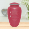 I Carried You Cremation Urn - Rose Pink