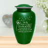 Winds of Heaven Cremation Urn - Shamrock Green