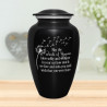 Winds of Heaven Cremation Urn - Jet Black