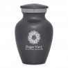 Sunflower Keepsake Urn - Gunmetal Gray