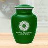 Sunflower Sharing Urn - Shamrock Green