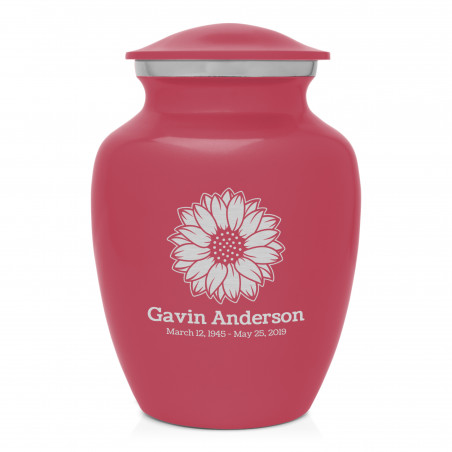 Sunflower Sharing Urn - Rose Pink