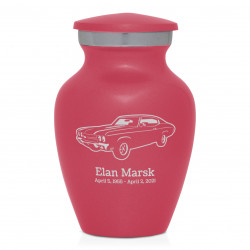 Muscle Car III Keepsake Urn - Rose Pink
