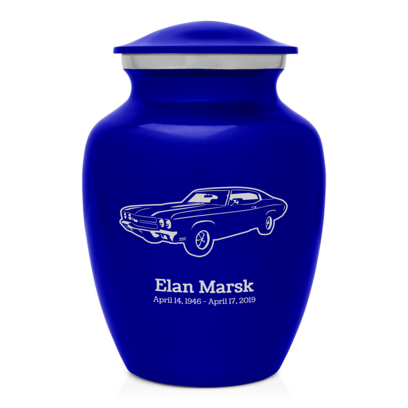 Muscle Car III Sharing Urn - Midnight Blue