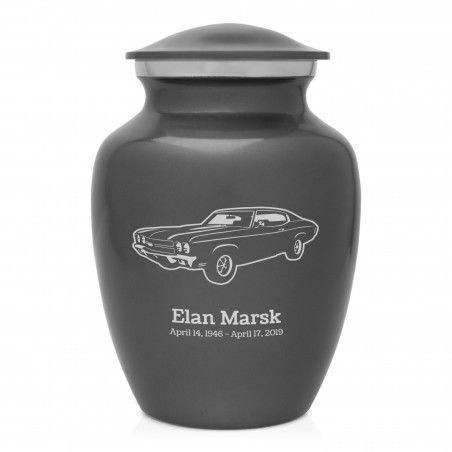 Muscle Car III Sharing Urn - Gunmetal Gray