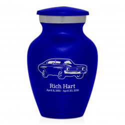 Muscle Car IV Keepsake Urn - Midnight Blue