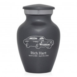 Muscle Car IV Keepsake Urn - Gunmetal Gray
