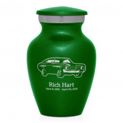 Muscle Car IV Keepsake Urn - Shamrock Green