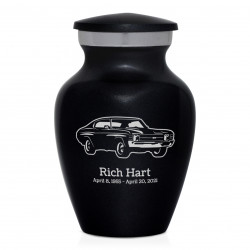 Muscle Car IV Keepsake Urn - Jet Black