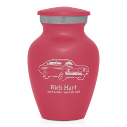 Muscle Car IV Keepsake Urn - Rose Pink