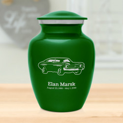 Muscle Car IV Sharing Urn - Shamrock Green