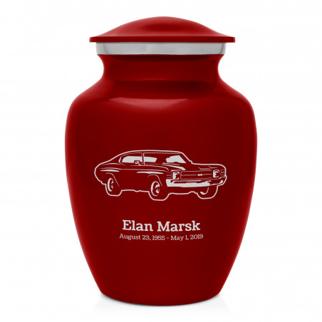 Muscle Car IV Sharing Urn - Ruby Red