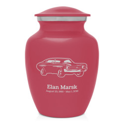 Muscle Car IV Sharing Urn - Rose Pink