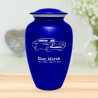 Muscle Car IV Cremation Urn - Midnight Blue