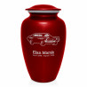 Muscle Car IV Cremation Urn - Ruby Red