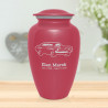 Muscle Car IV Cremation Urn - Rose Pink