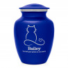 Infinite Love Cat Cremation Urn - Midnight Blue