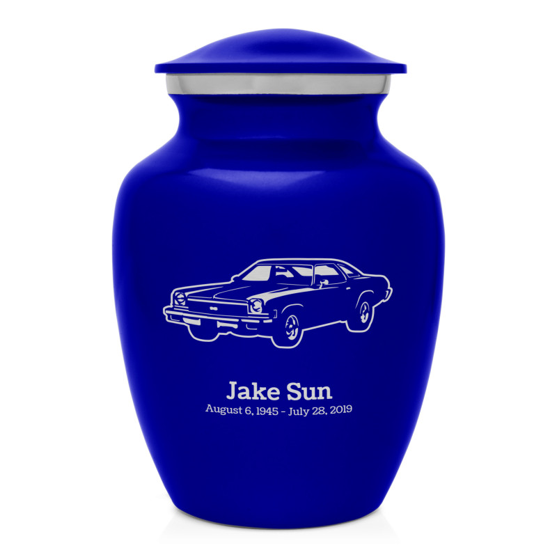Muscle Car V Sharing Urn - Midnight Blue
